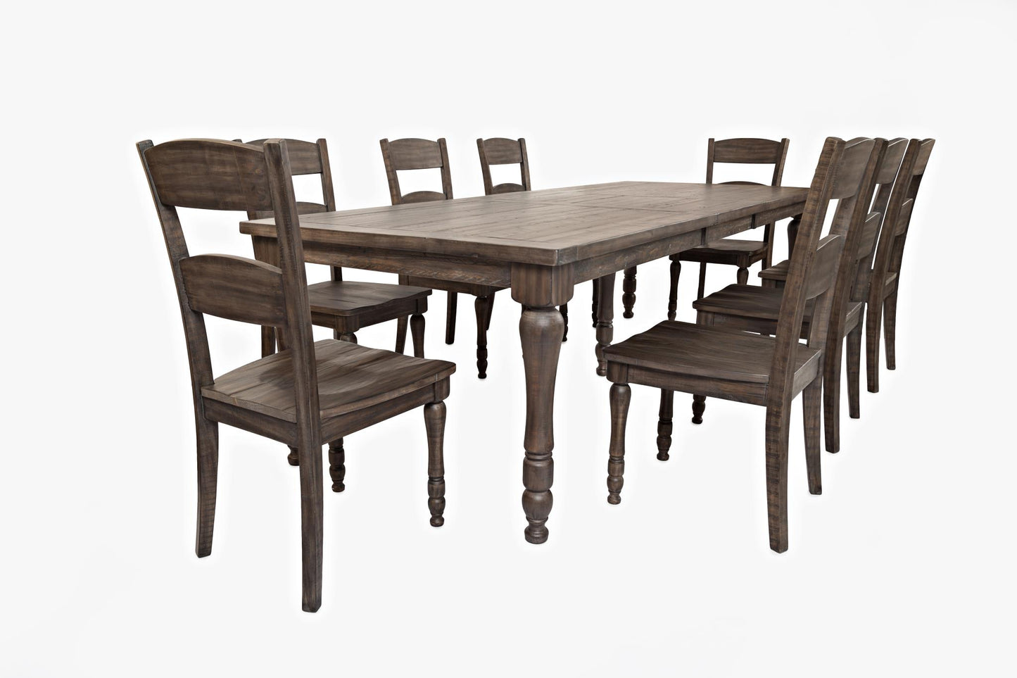 Madison County Barnwood Dining Set 10 Chairs